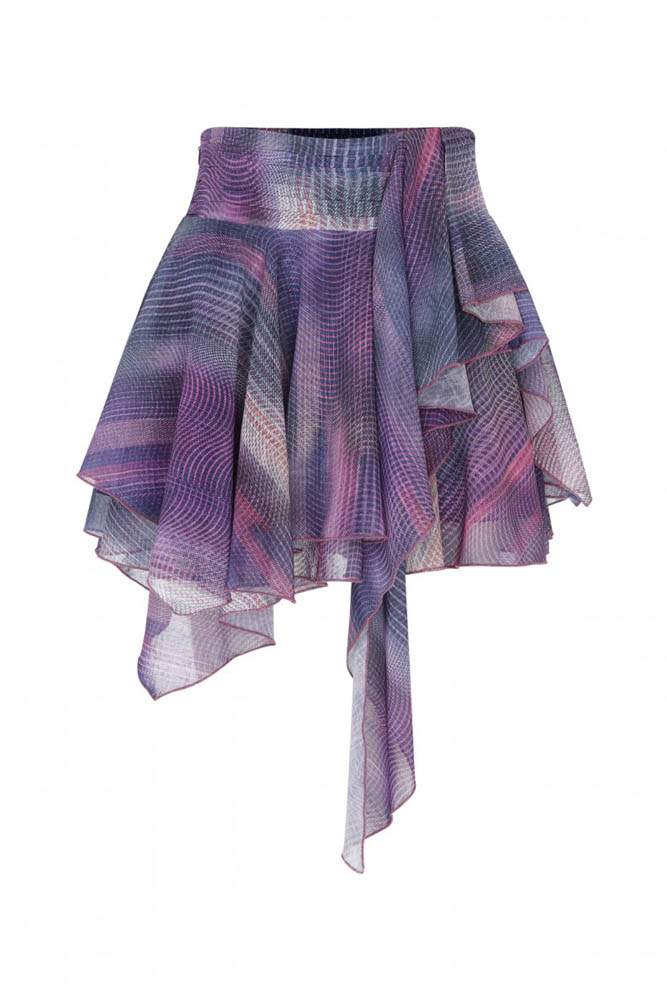 Skirlette skirt bottom purples | THE MADLEN STORE